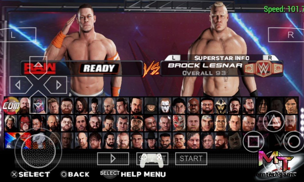 Games for ppsspp wwe